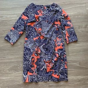 The Limited Satin Shift Dress